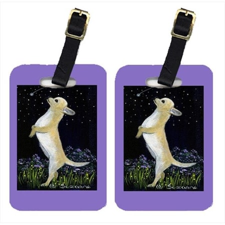 Carolines Treasures SS8152BT Chihuahua Luggage Tags; Pack - 2 SS8152BT
